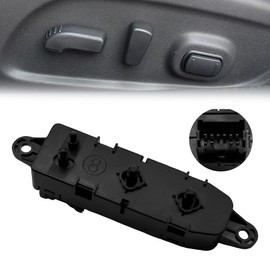 Front Left Driver Side Power Seat Control Switch Fits for Nissan Infiniti Titan Murano Pathfinder Rogue Replace 87016-JM00A 87066-1AB0A 87081-3JA7A 87081-3JA7B