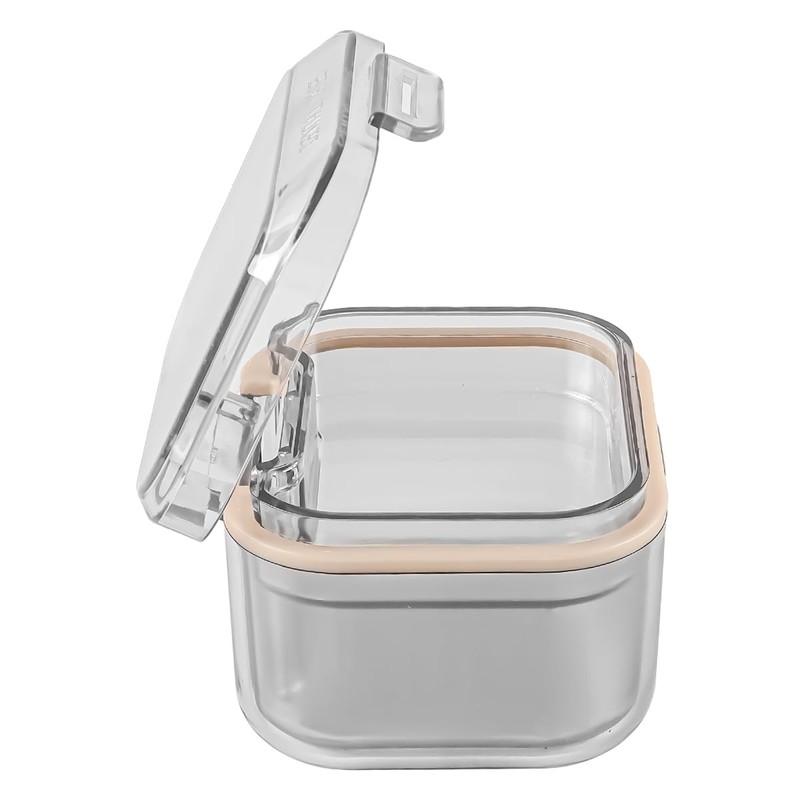 Enwye Orthodontic Retainer Aligner Case 3-Layer Portable Soaking Storage Box