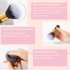 Flomiara 2PC Large Loose Powder Brush Multi Function Powder Makeup