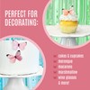 Sugar Robot Edible Butterflies for Cake Decorating - Small Pastel