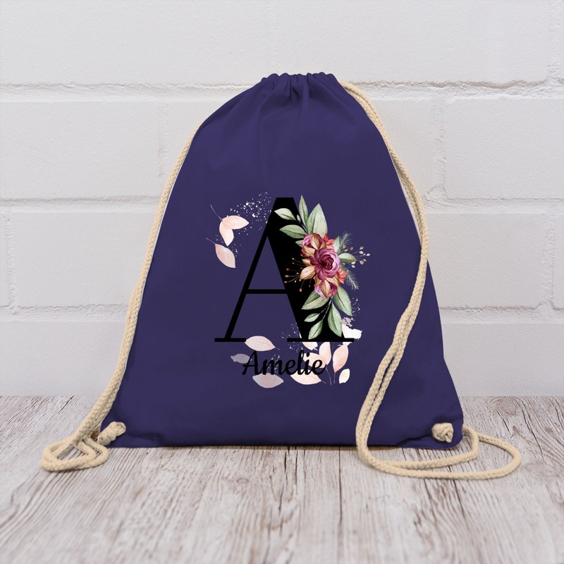 Geschenk mit Namen personalisiert by Shirtracer - Gym Bag Backpack