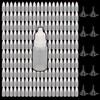 KEILEOHO 200 PCS 10ml White Empty Dropper Bottles, Eye Liquid