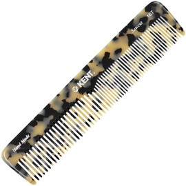 Kent 16T Fine Tooth Comb and Wide Tooth Comb Handmade Styling Comb - Beard Comb and Hair Comb, Mens Hair Comb, Mustache Comb, and Comb for Women - Hair Styling and Detangling Comb Detangler Comb