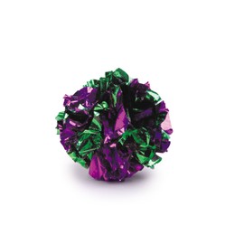 SAVVY TABBY Mylar Balls Cat Toys, 4-Packs