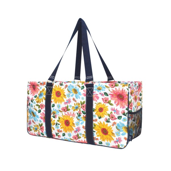 NGIL Extra Large Utility Tote Reusable Grocery Bag Oversized Collapsible