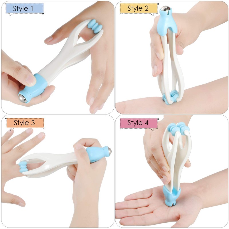 Nuanchu 3 Pieces Finger Wrist and Hand Massager Hand Massage