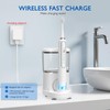 Electric Toothbrush with Water Flosser - Wireless Charging 3 in