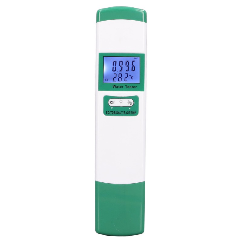 Water Quality Tester 5 in 1 EC TDS Salt SG