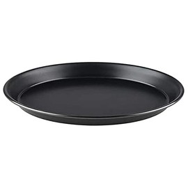 APS Pizzaform rund Ø 18/16,2 x 2,5 cm - Pizzablech aus Blaublech, nicht beschichtet, lange Lebensdauer, zum professionellen Pizzabacken