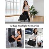 Small Gym Bag, Mini Gym Bag with Yoga Mat Holder