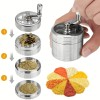 Metal Hand Muller with Handle Herb & Spice Crusher Grinder