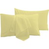 R&Z Plain Dyed Luxury Polycotton Housewife New 2 x Pillow