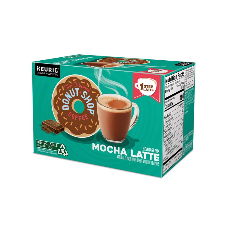 The Original Donut Shop Caramel Latte, Single-Serve Keurig K-Cup Pods,