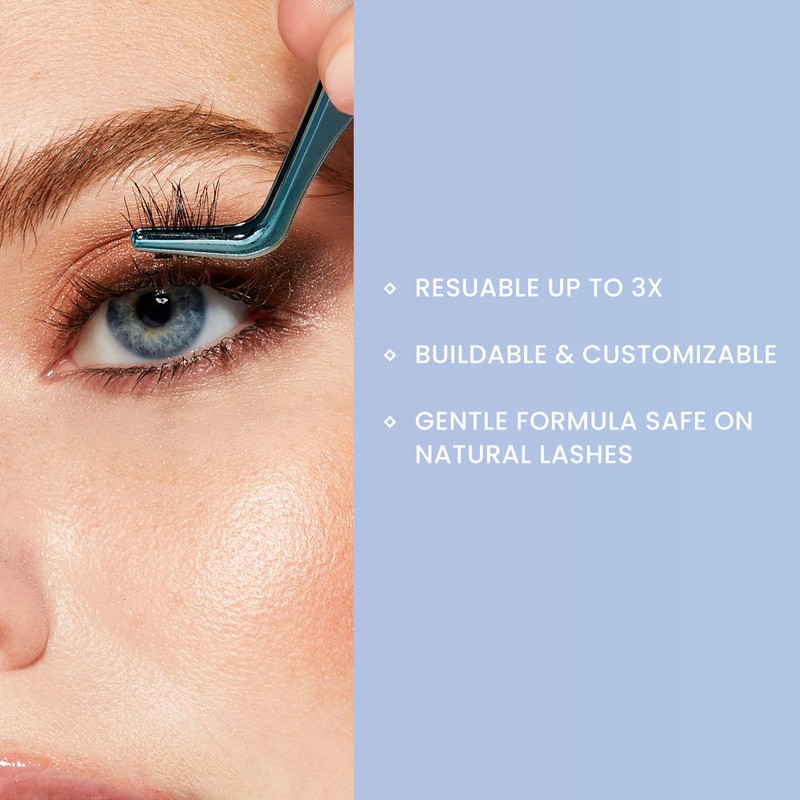 KISS Falscara Multipack, False Eyelashes, Lash Clusters, Faux Mink Wisps;