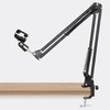 YTDSUP Boom Arm Microphone Mic Stand, Flexible Long Arm Clamp