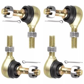 Polaris 2 Pairs Inner Outer Tie Rod End Kit for Polaris Predator 500 2003 2004 2005 2006