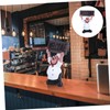 Levemolo Chef Hand-held Welcome Board Home Decorative Accessory Resin Craft