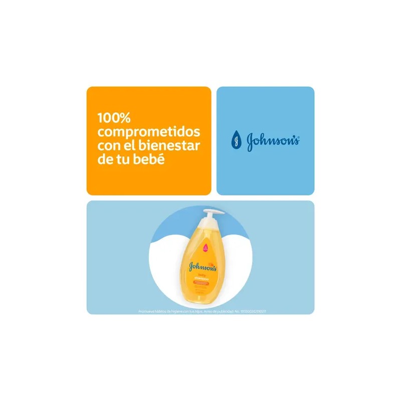 Shampoo Para Bebé Johnson's Original 750 Ml