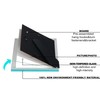 VIOLABBEY 4x4 Picture Frames Set of 4, Colorful Photo Frame
