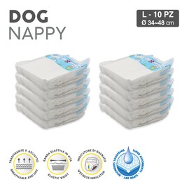 CROCI Dog Nappy, Large, Pack of 10