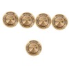 Kisangel 5pcs Accurate Barometer Home Dial Display Air Pressure Gauge