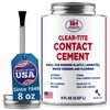 Clear-Tite Contact Cement, 8 oz. can - Laminate Flooring, Countertops,