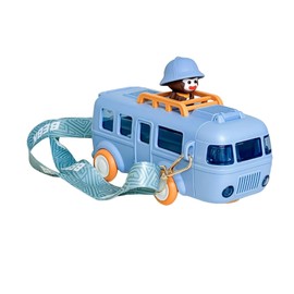 Water Bottle Car - Portable Kids Water Cups for Drinks,Leak-Proof Water Toy Jugs, Straw Water Cup with Detachable Shoulder Strap, Drinking Bottle for School