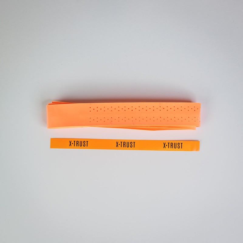 X-Trust Pro Overgrip Orange with Perforated Texture – Maximum Control