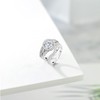 Gem Stone King Moissanite Wedding Engagement Ring Band Bridal Set