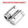 21ST 39mm Fork Tube End 2" Extension For Harley Dyna