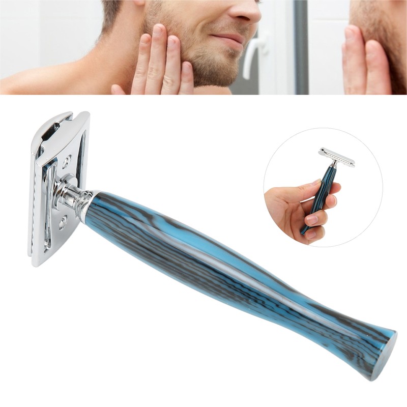 Men's Beard Razor Handle Double Edge Manual Safety Shaving Razor