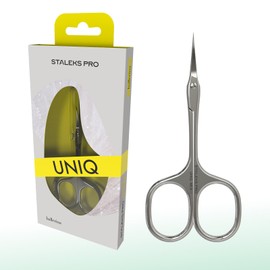 STALEKS UNIQ SQ-10/3 - Tijeras para cutículas (hoja curvada clásica)