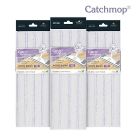 3 large Catch Mop premium cleaning pads / 캐치맙  프리미엄 청소패드 대형 3장