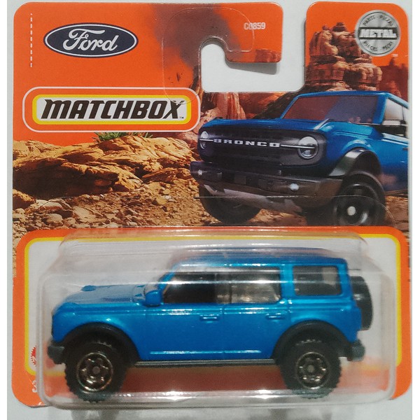 Matchbox 2022 - 2021 Ford Bronco [Blue] 34/100