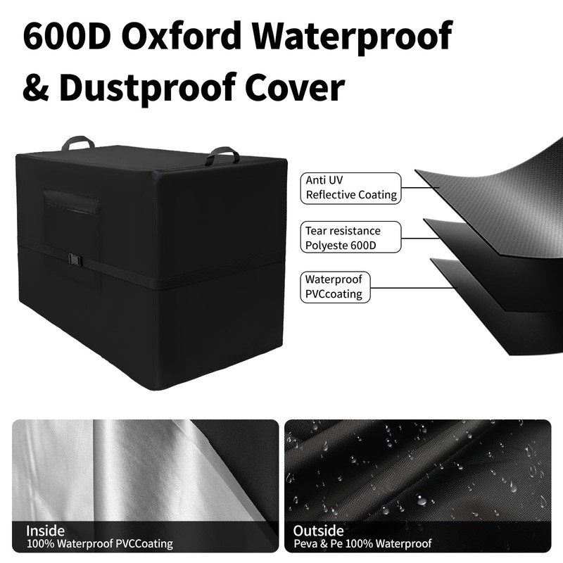 Engine Driven Welder Cover: Mineye Heavy Duty 600D Waterproof Welder