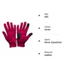 eGlove EQUEST Grip PRO Leather Touchscreen Riding Gloves, red, xxs