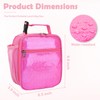 FlowFly Kids Lunch box Insulated Soft Bag Mini Cooler Back