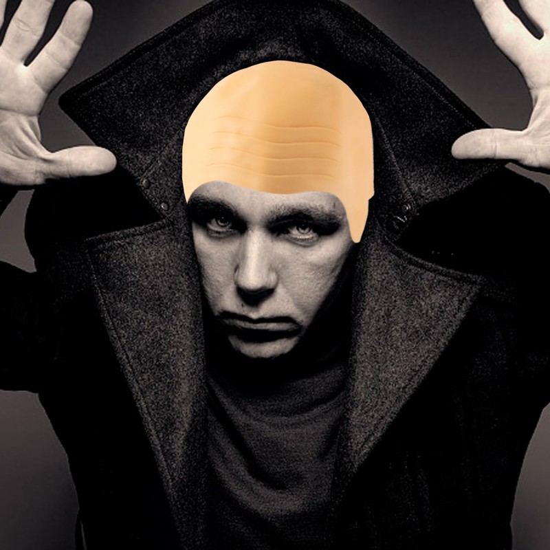 1 Piece Wig Cap, 3 Pieces Hairnet Boys Half Bald