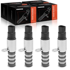A-Premium 4-PC Engine Variable Valve Timing (VVT) Solenoid Compatible with Ford F-150 F150 2017-2020, Expedition 2018-2023, Mustang 2017-2022, Transit Connect 2019-2023 & Lincoln Navigator 2018-2023