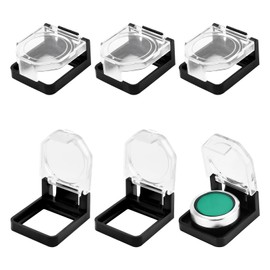 UFURMATE Button Switch Cover, 6 Pieces Clear Plastic Dustproof Emergency Off Switch Cover for 22mm Power Push Button (Clear)