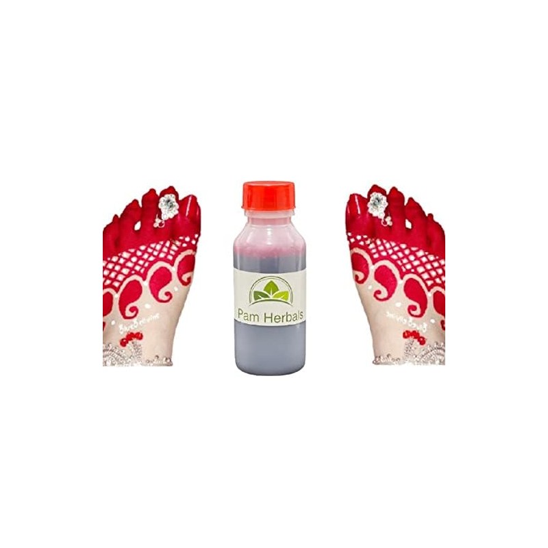 Pam Herbals Alta Red Liquid Dye for Feet and Hands,
