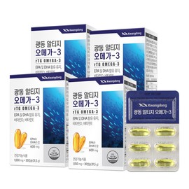 Guangdong Altige Omega 3 31.5g, 30 tablets, 4 pieces, 30 tablets, 4 pieces / 광동 알티지 오메가3 31.5g 30정 4개 30정  4개