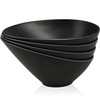 LOVYANXUE Bamboo Fiber Salad Bowls, 4 Packs Compostable 33 Ounce