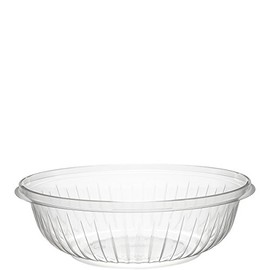 Dart PET24B 24 oz Clear PET Plastic Bowl (Case of 252)