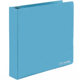 Enday 2 Inch 3 Ring Binder 2” Blue, Slant D-Ring 2 in binder Clear View Cover with ...