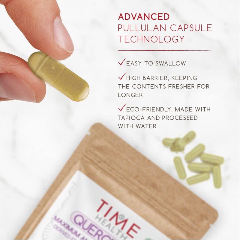 Quercetin Capsules - Naturally Derived - Maximum Antioxidant Action -