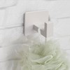 Vanloory Bath Towel Hooks, 6 Pack Self Adhesive Square Coat