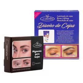 J. Denis Combo Diseño Y Planchado Cejas + Pigmento De Cejas J Denis