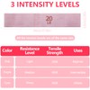 3-Pack Resistance Bands Set with Non-Slip Design for Home Workouts