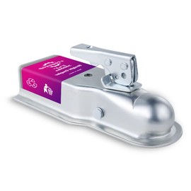 2" Straight Trailer Coupler, 3" Channel - 3500 lb Class II - for Towing RV, Boat, Camper (3500LBS 2"X3")